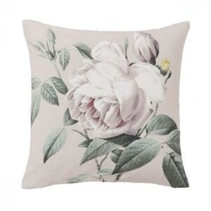 H&M 2 Rose Floral Throw Pillow Covers 20x20